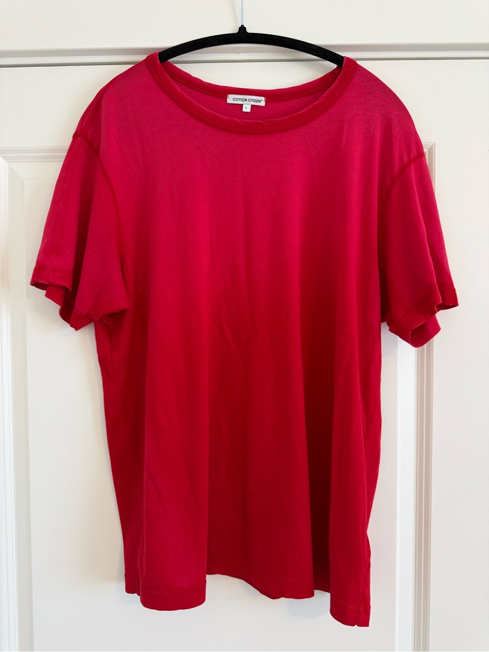 Cotton Citizen T-Shirt in Ombre Red